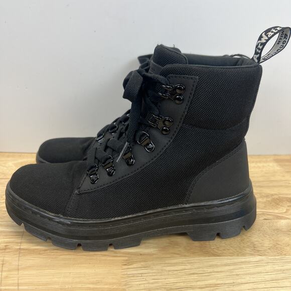 Dr. Martens Combs W Poly Casual Boots Womens Size 8 Black NJ004 main image 12